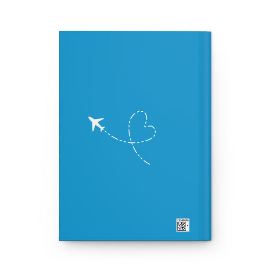 World Destinations | Wanderlust Travel Journal Sky Blue