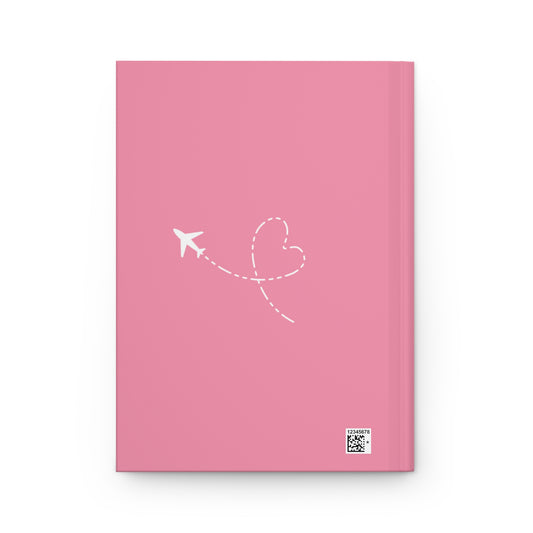 World Destinations | Wanderlust Travel Journal Rose Pink