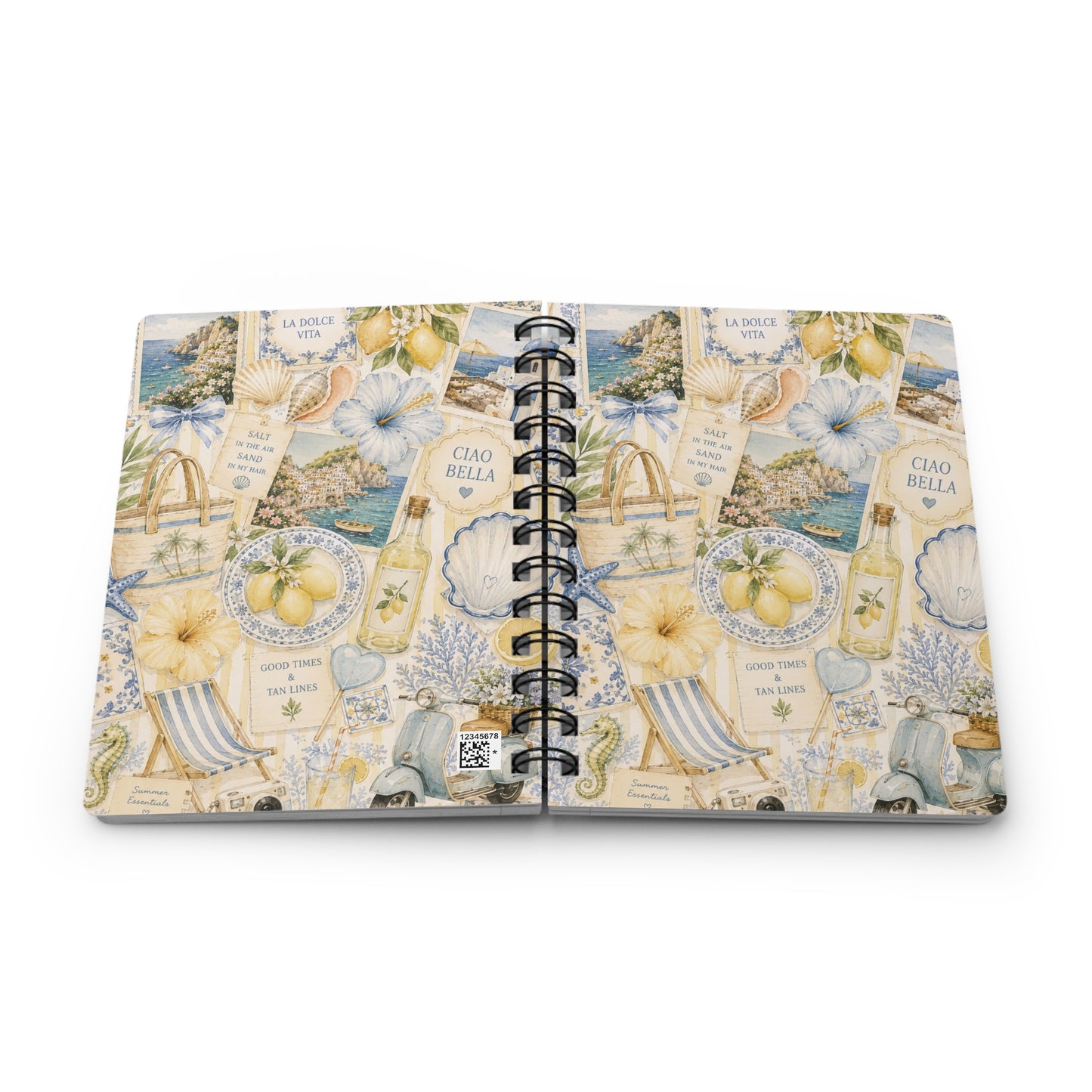 Mediterranean Lemon & Coastal Travel Journal