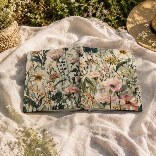 Vintage Floral Journal