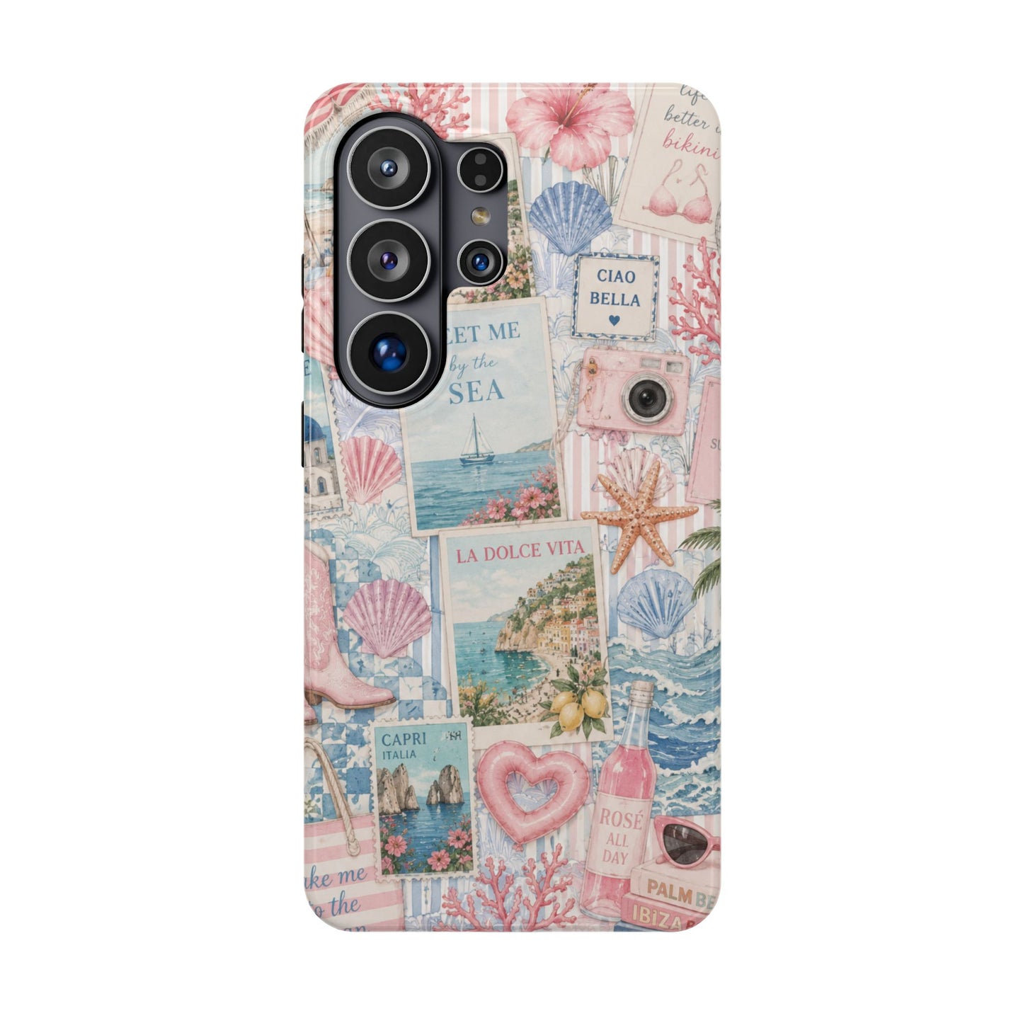 Pink Coastal Summer Phone Case