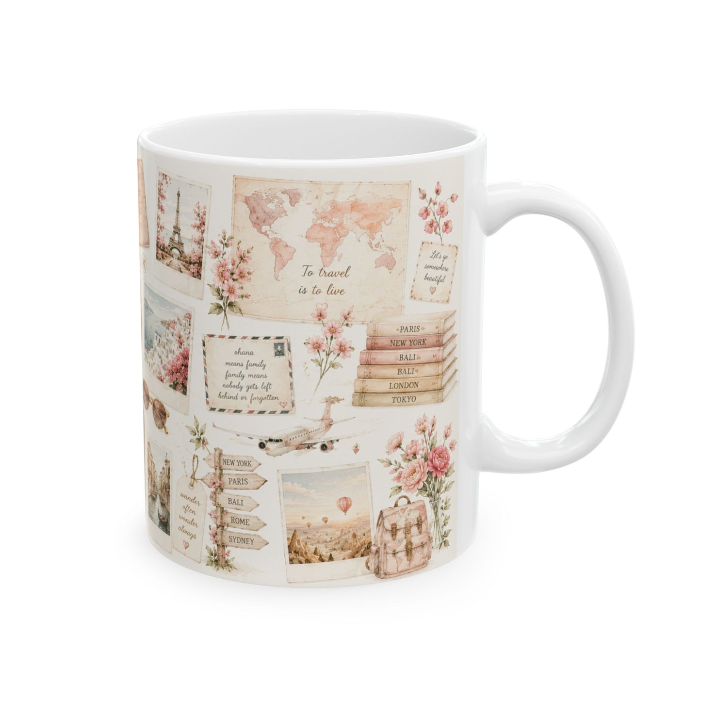 Travel Girl Coffee Mug