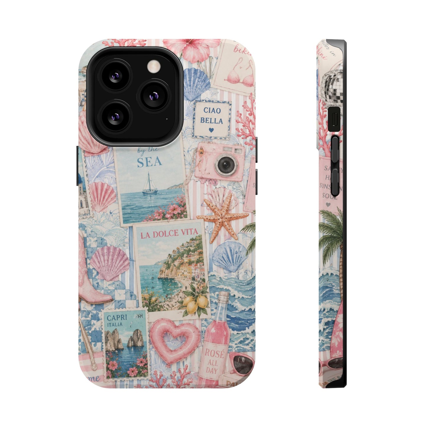 Pink Coastal Summer Phone Case