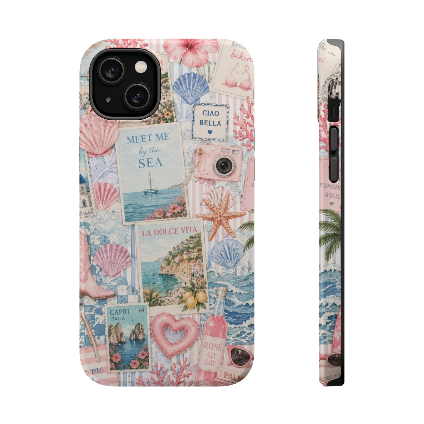 Pink Coastal Summer Phone Case