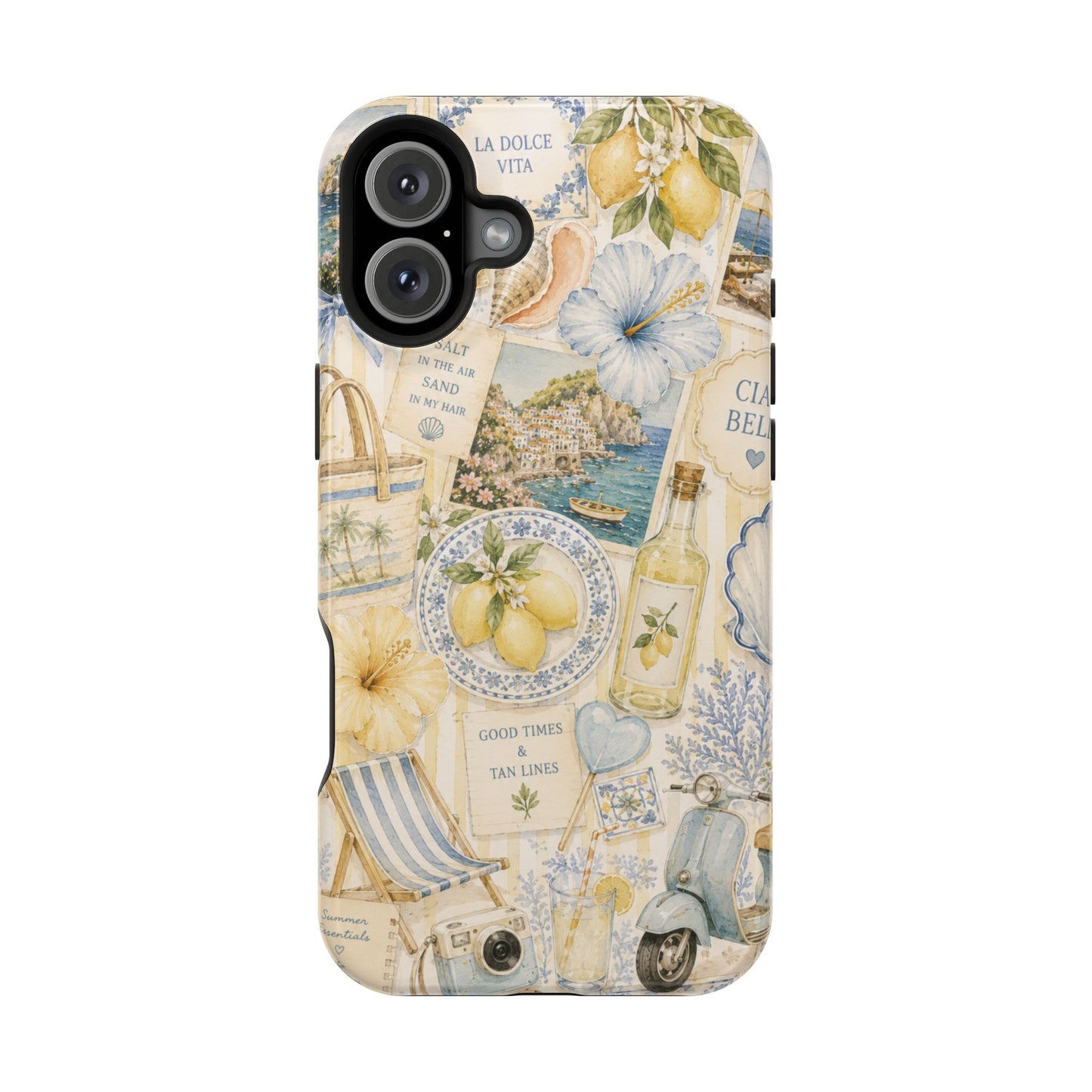 Italian Summer Collage Phone Case