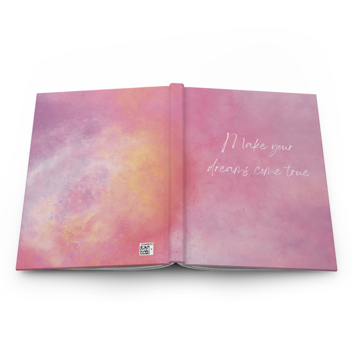 Make your dreams come true | Manifestation Journal Pink