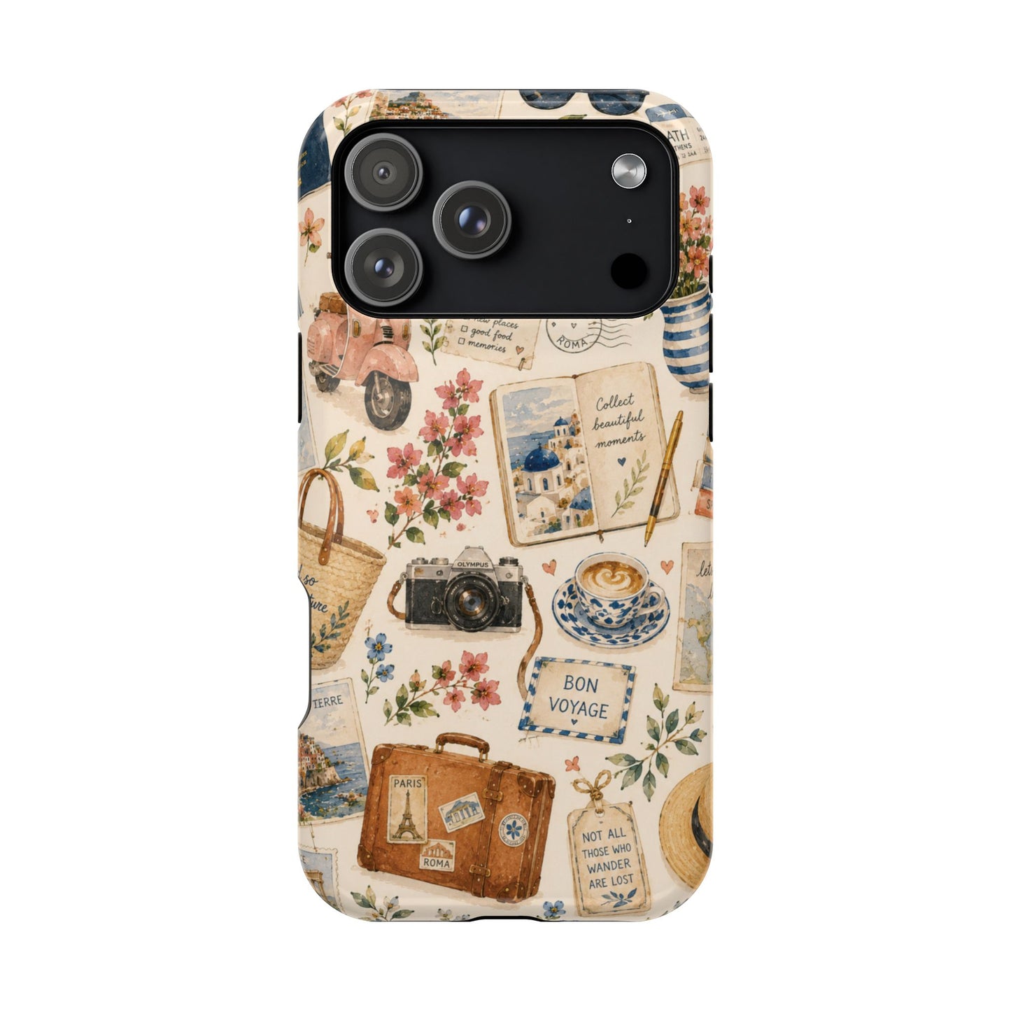 European Summer Collage Phone Case
