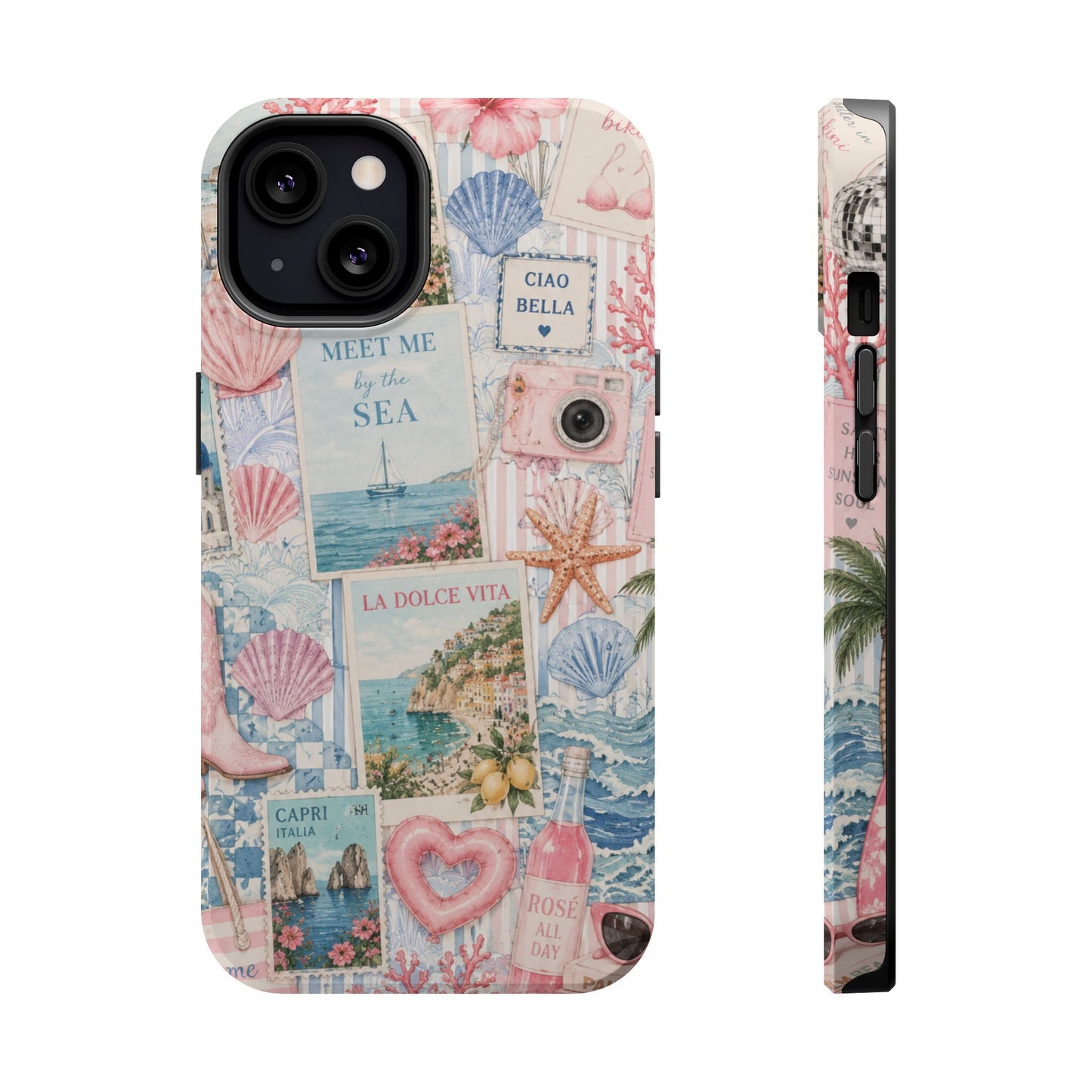 Pink Coastal Summer Phone Case