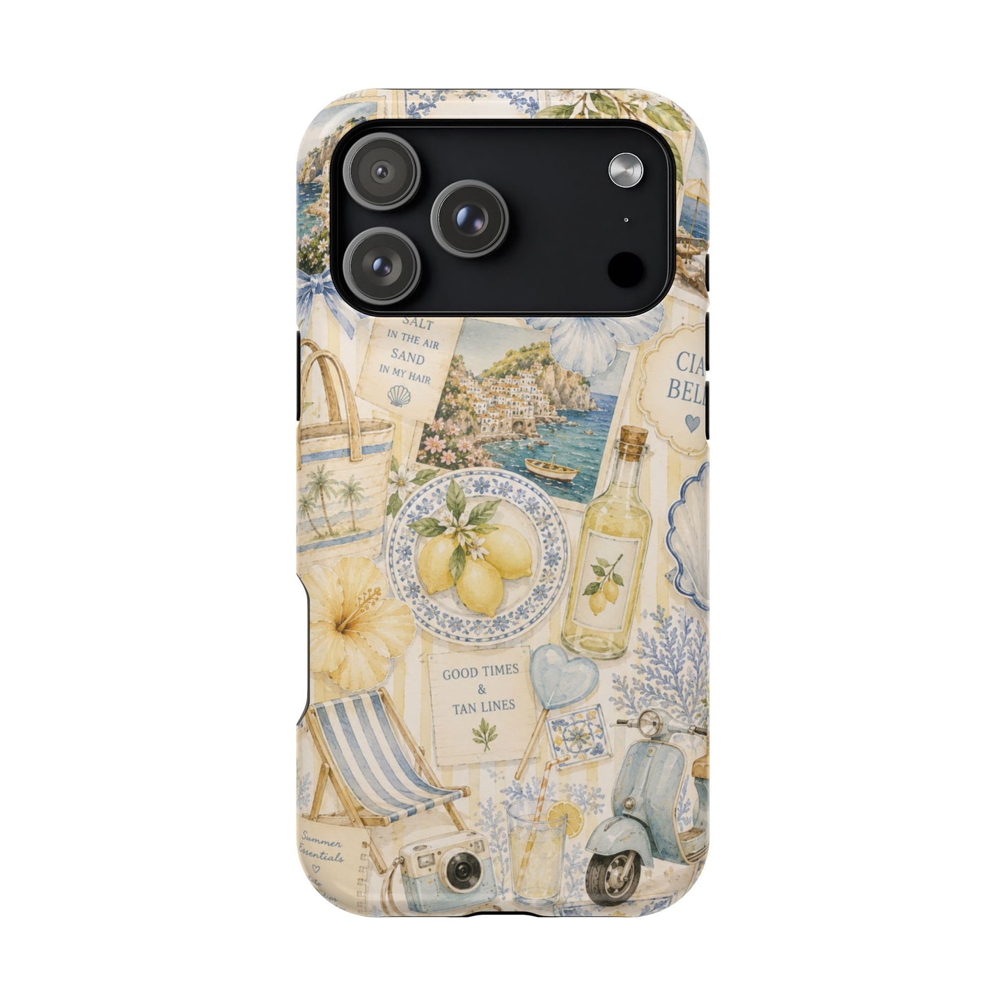 Italian Summer Collage Phone Case