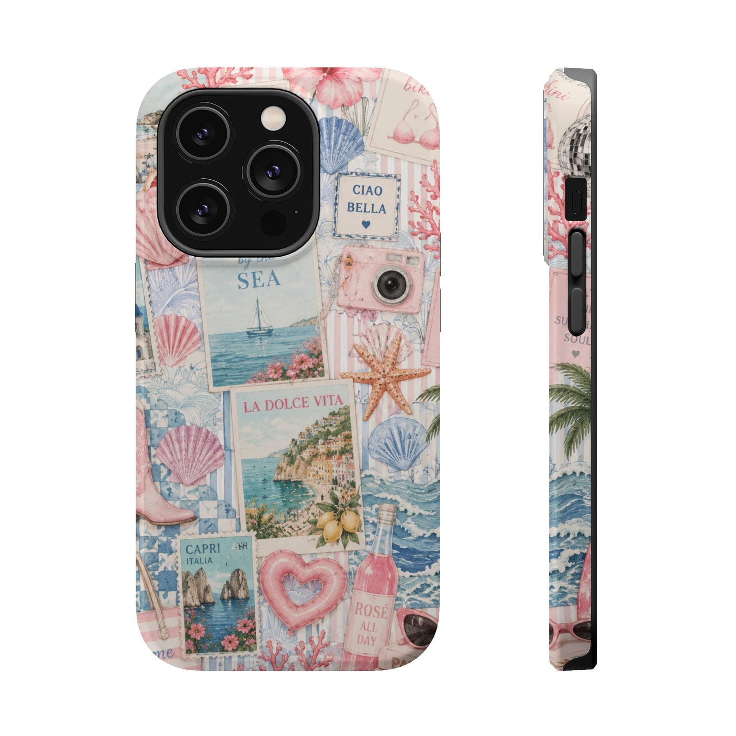 Pink Coastal Summer Phone Case