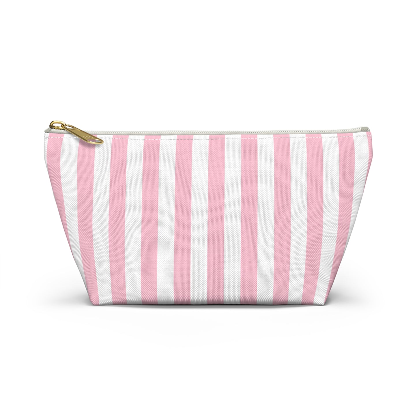 Pink Coastal Stripe Travel Pouch