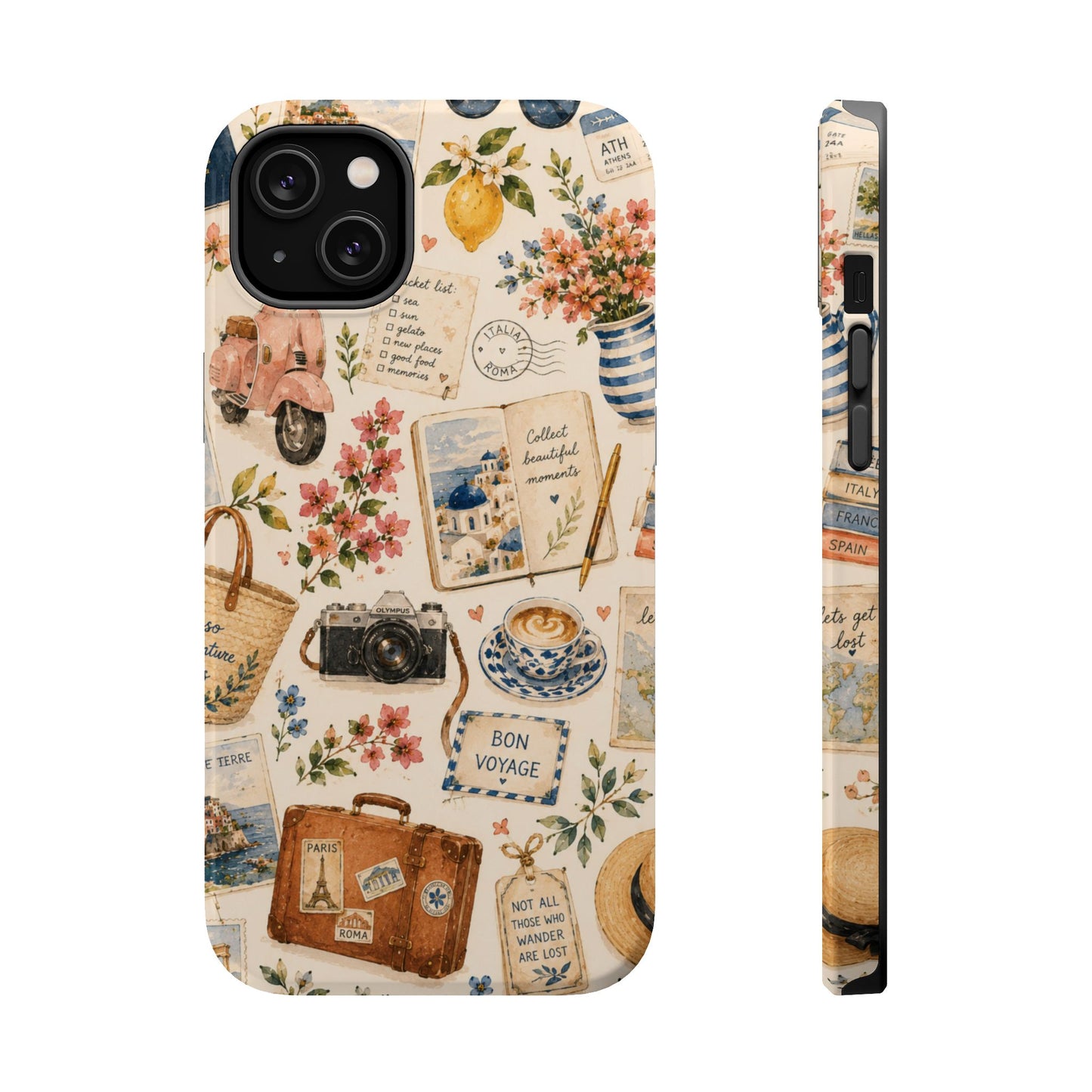 European Summer Collage Phone Case