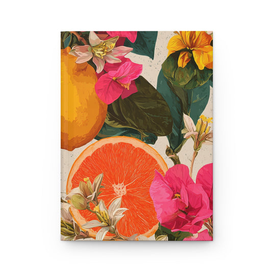 Orange Blossom Notebook | Mediterranean Floral Journal