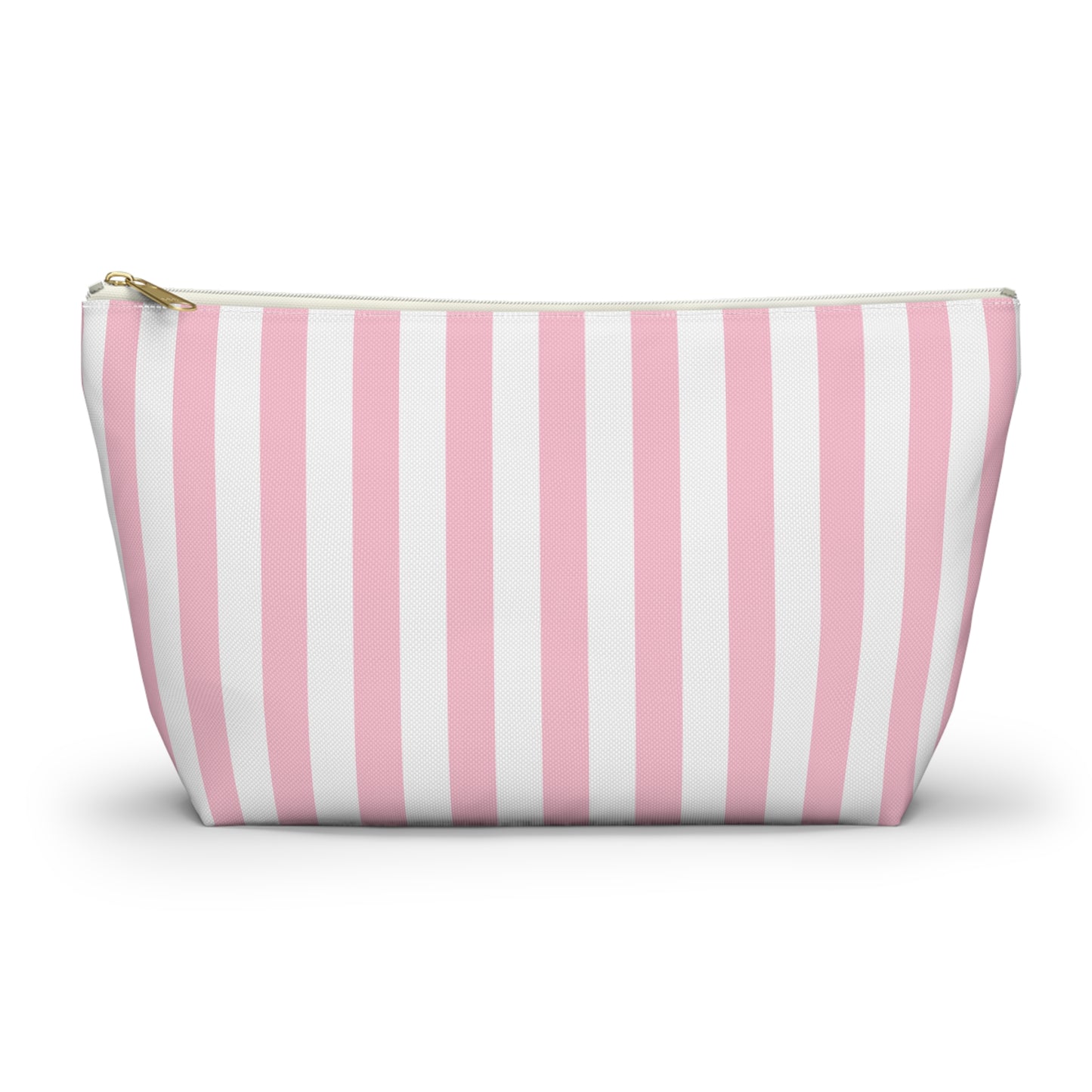 Pink Coastal Stripe Travel Pouch