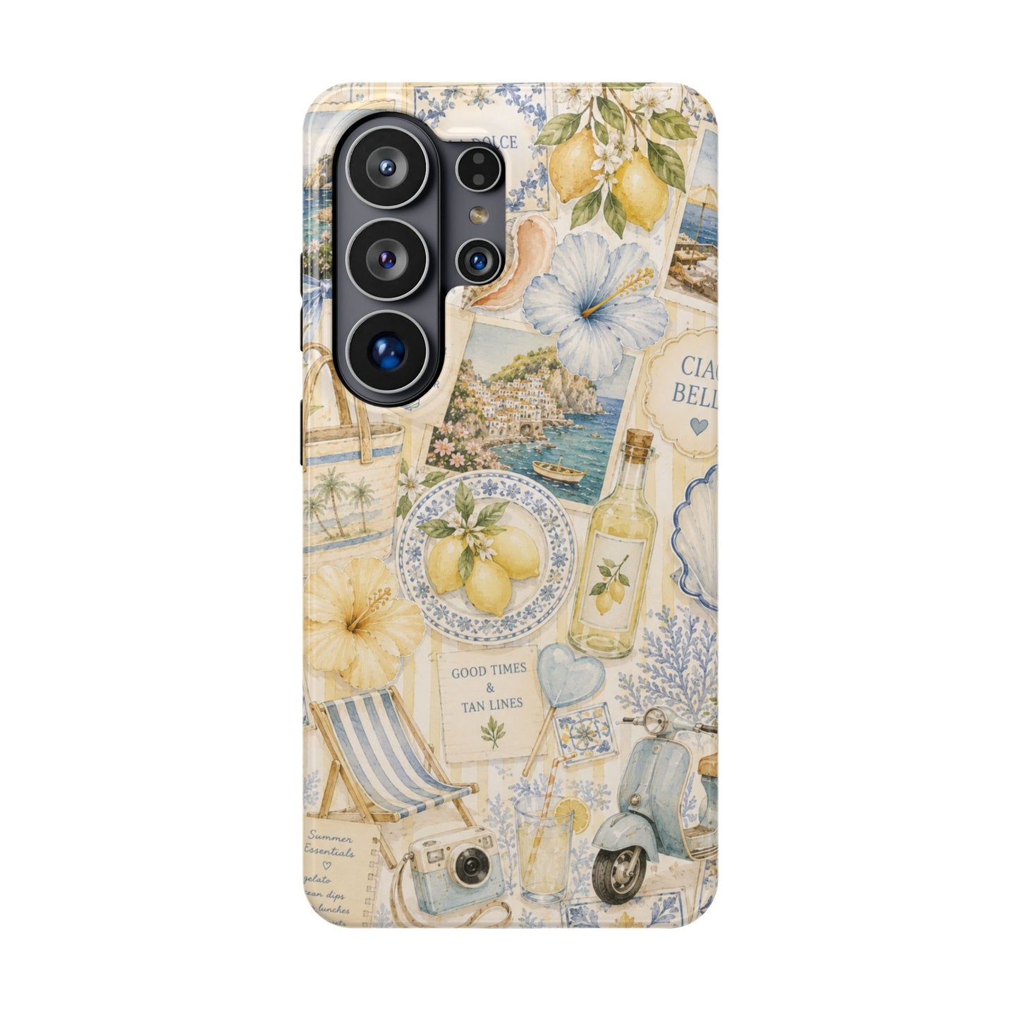 Italian Summer Collage Phone Case