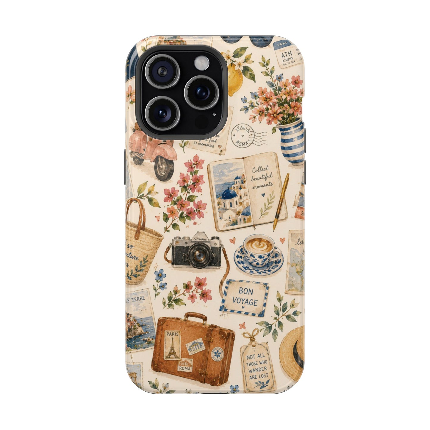 European Summer Collage Phone Case