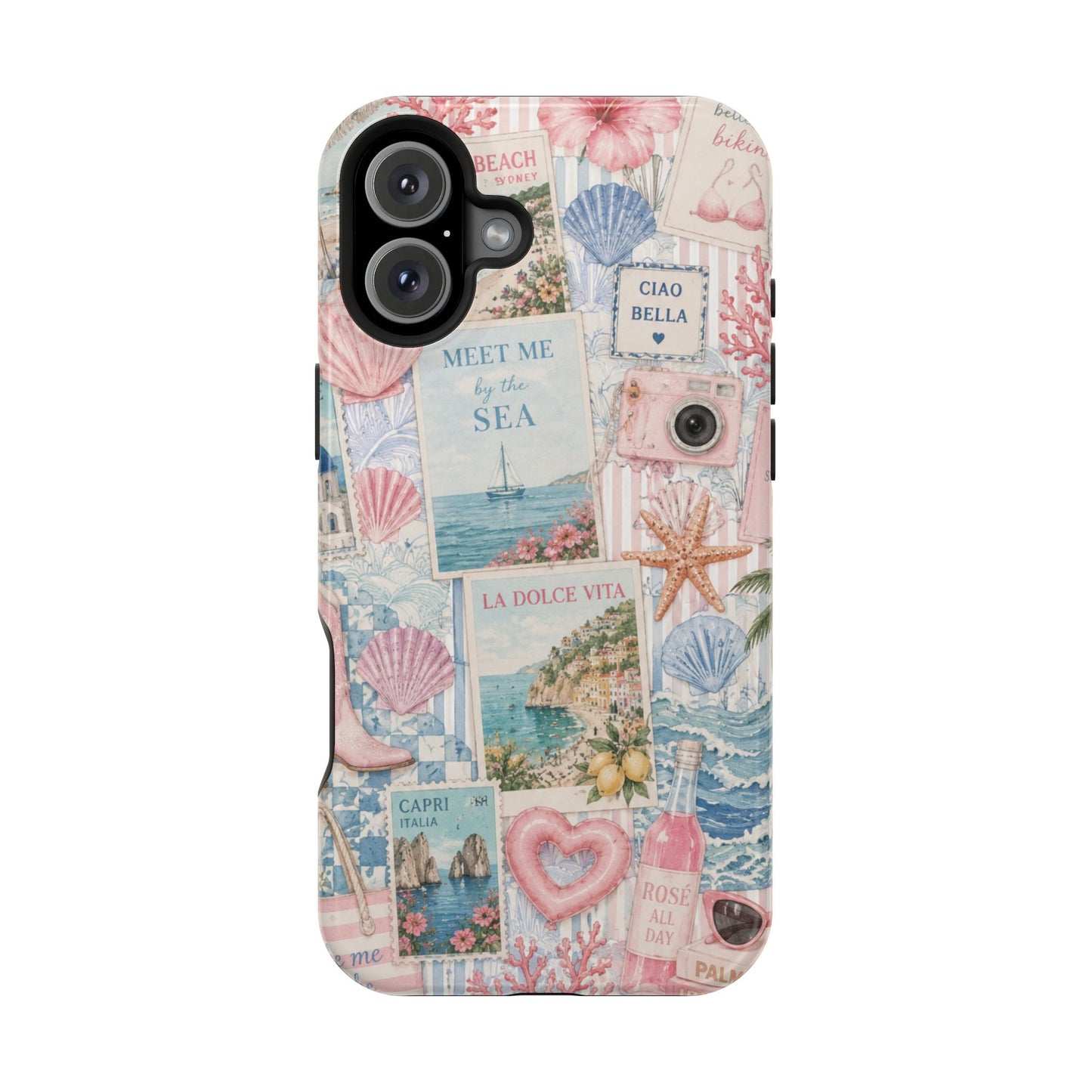 Pink Coastal Summer Phone Case