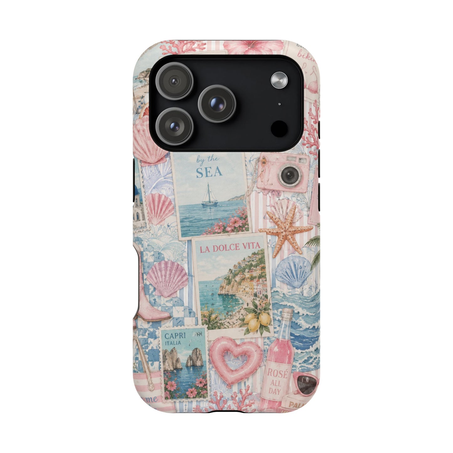 Pink Coastal Summer Phone Case