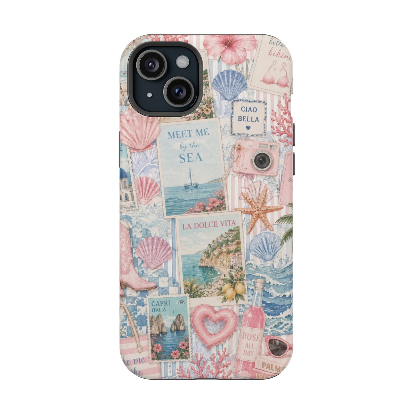 Pink Coastal Summer Phone Case