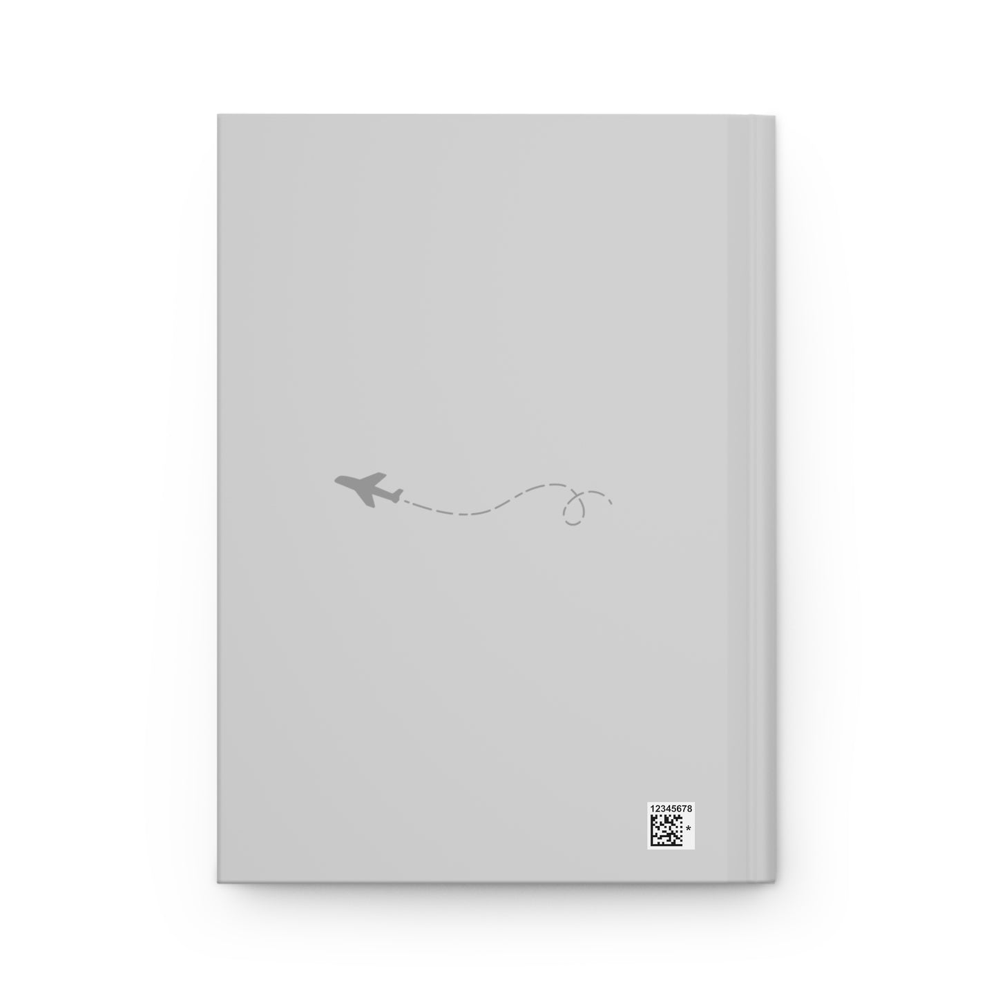 World Passport Stamps | Retro Travel Journal Light Grey