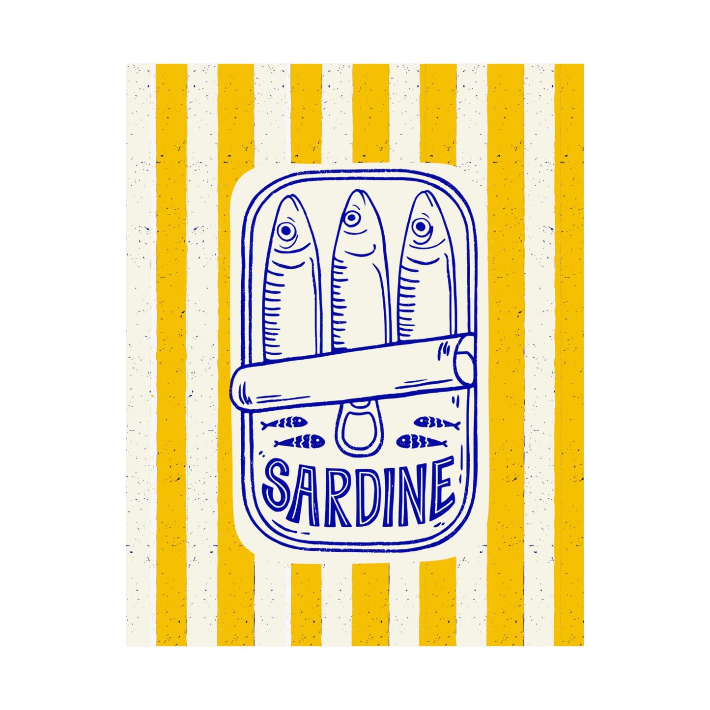 Sardine Tin Wall Art | Italian Coastal Kitchen Decor