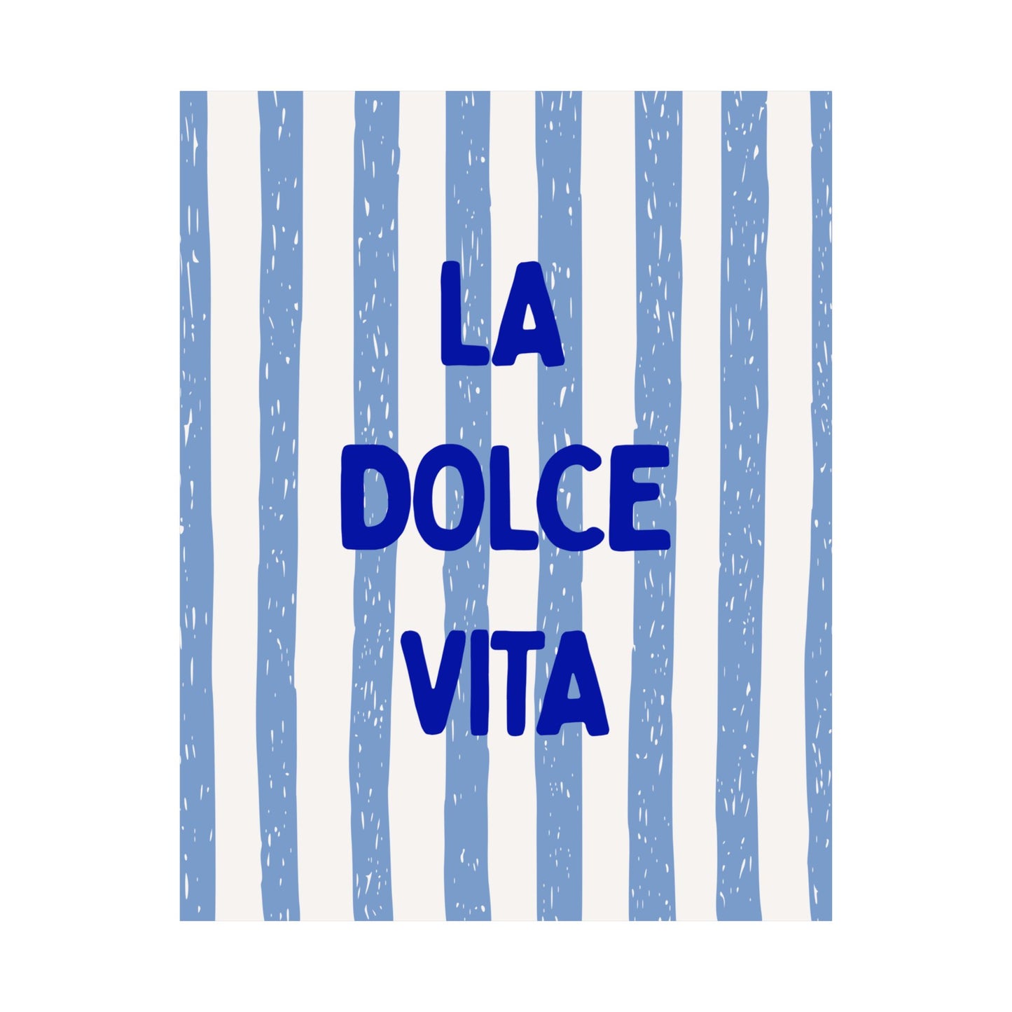 La Dolce Vita Print | Italian Quote Wall Art