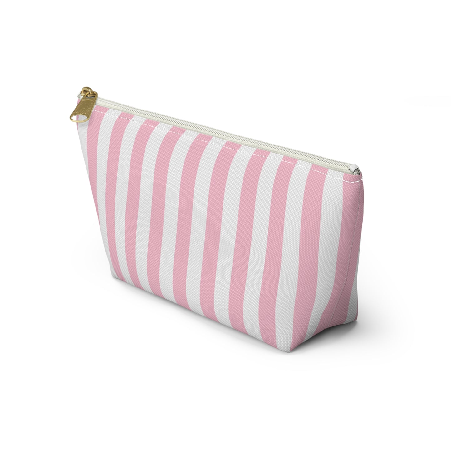 Pink Coastal Stripe Travel Pouch