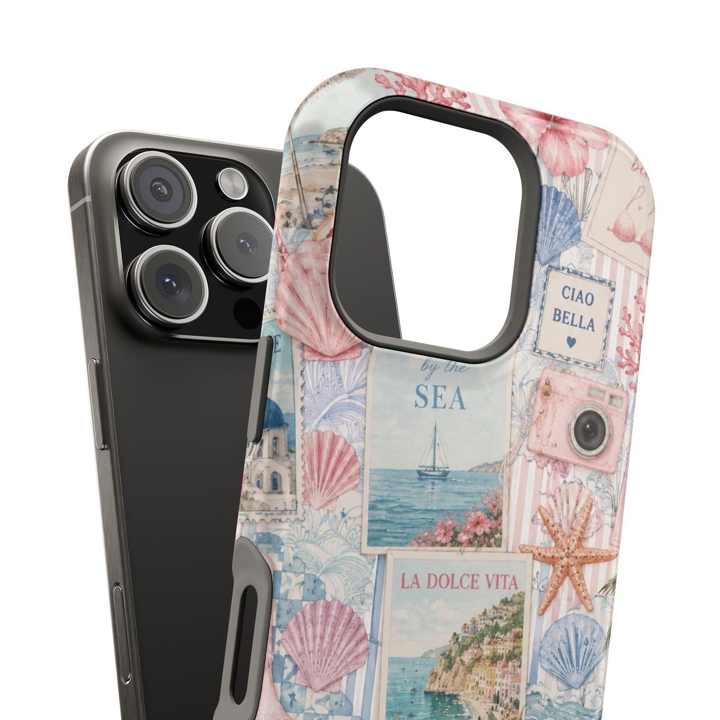 Pink Coastal Summer Phone Case