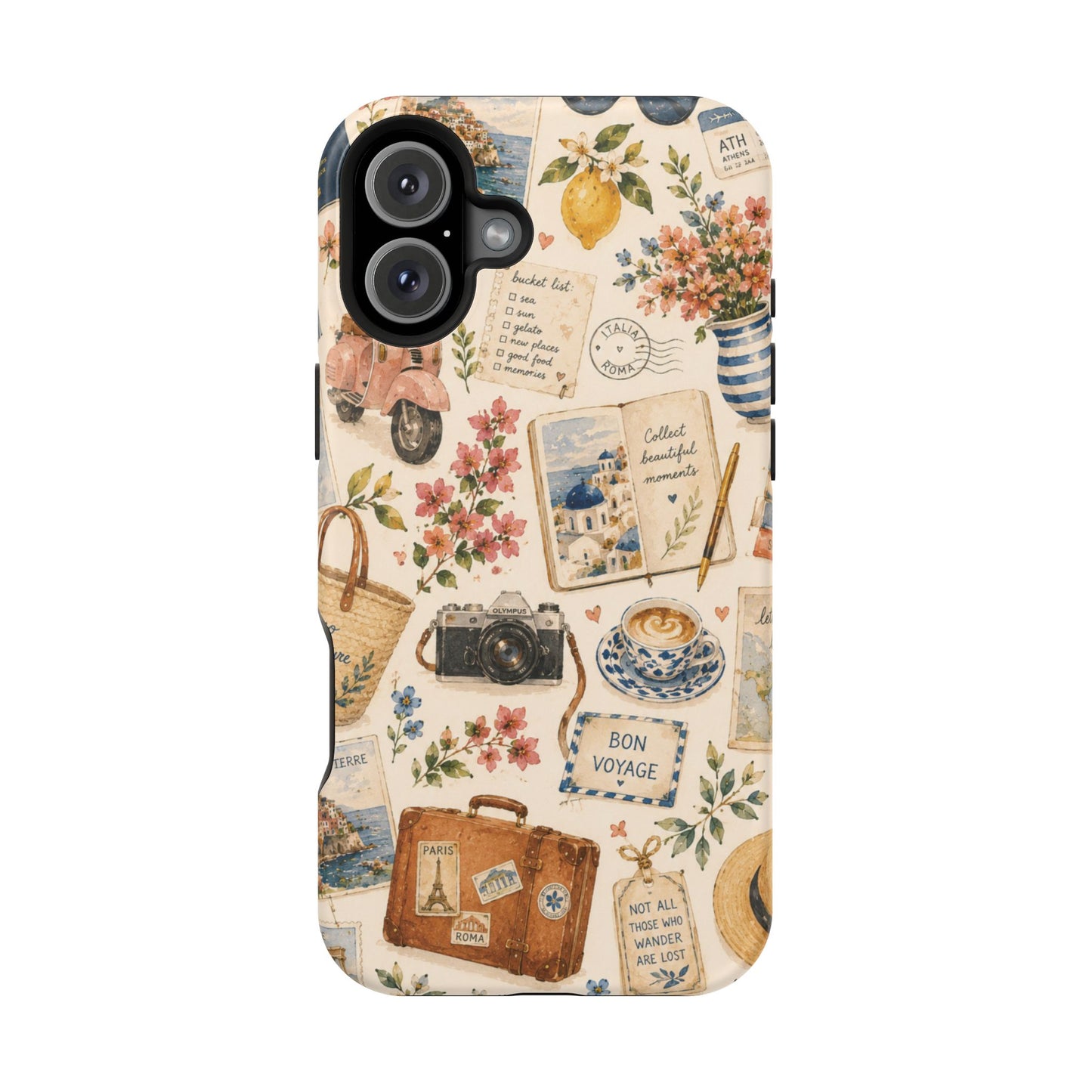European Summer Collage Phone Case