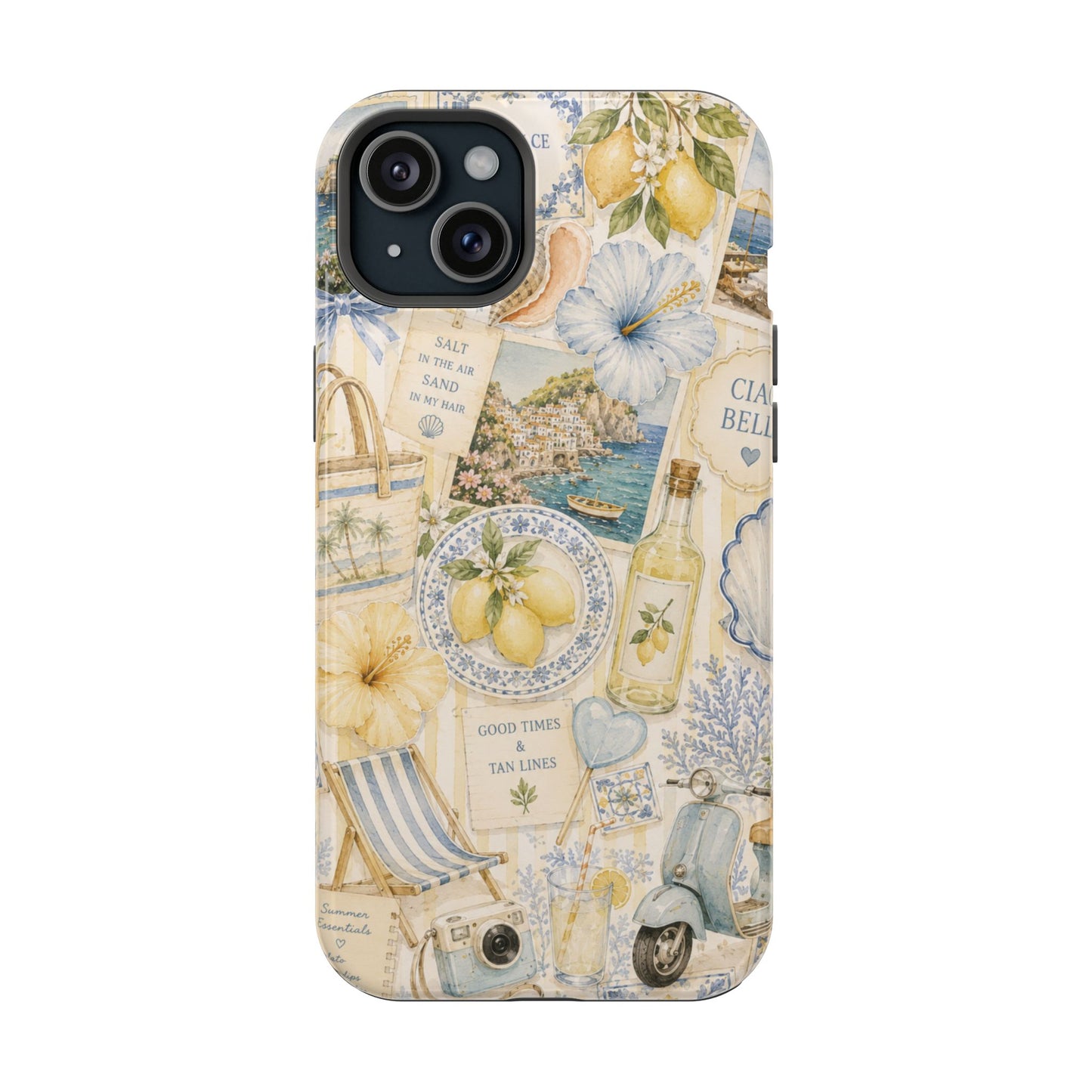 Italian Summer Collage Phone Case