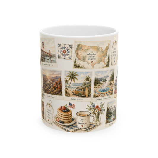 America Coffee Mug