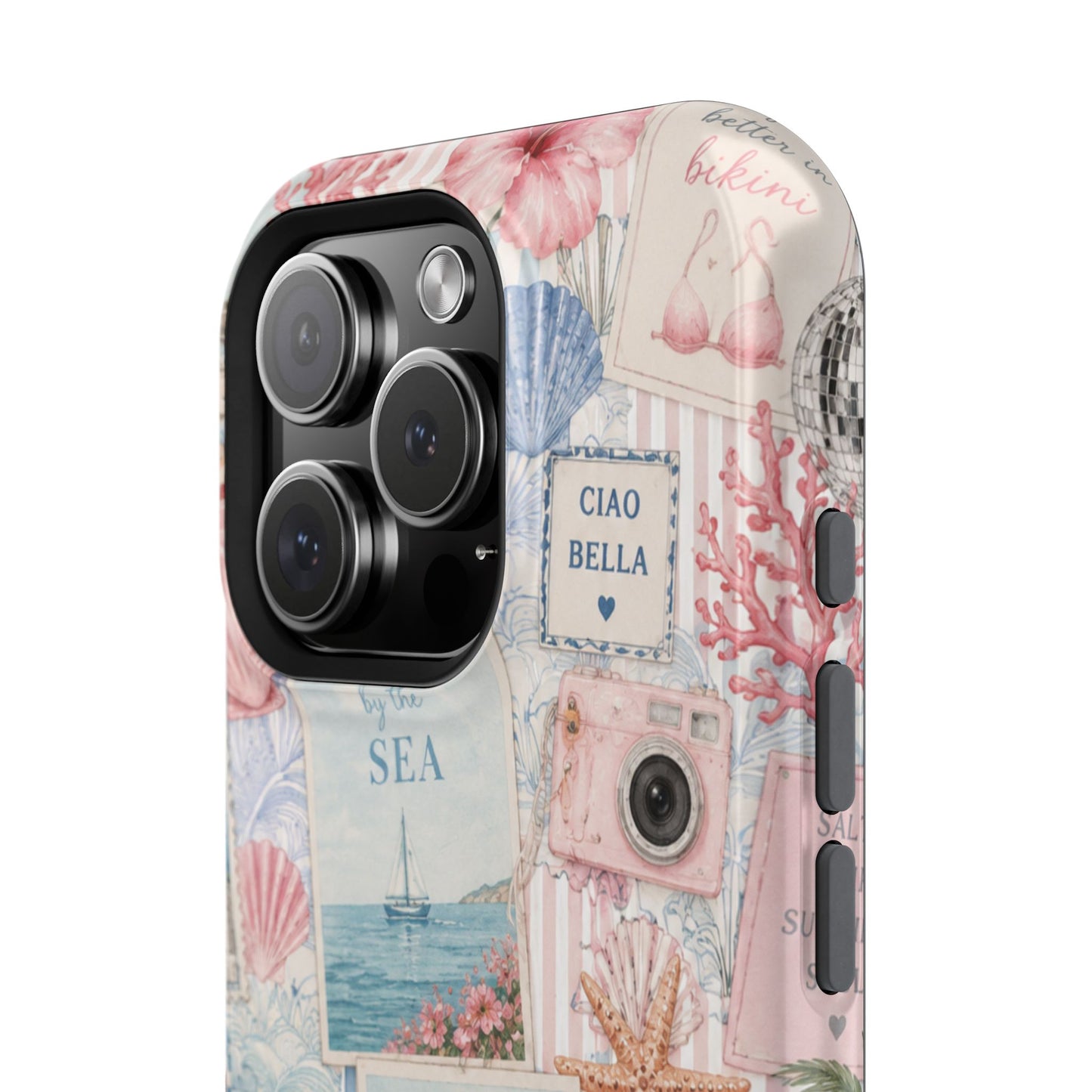 Pink Coastal Summer Phone Case