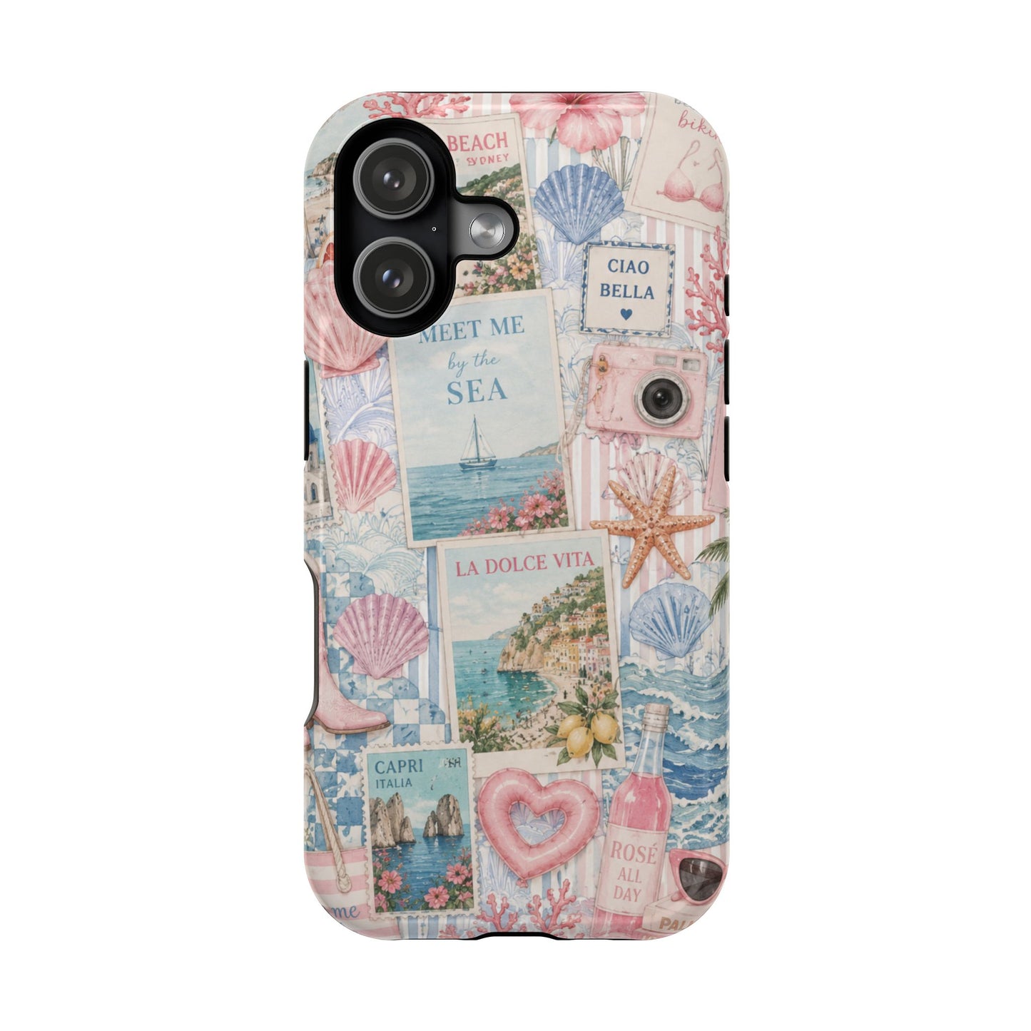Pink Coastal Summer Phone Case