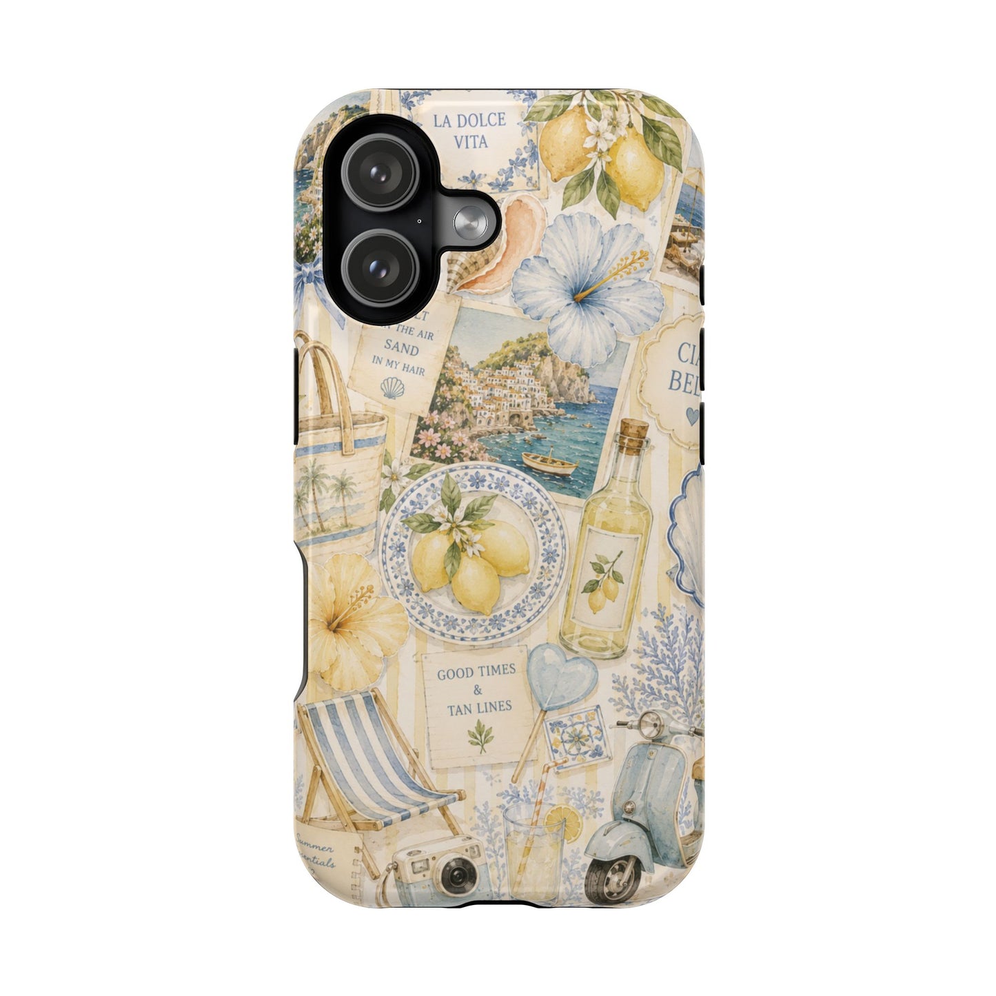 Italian Summer Collage Phone Case