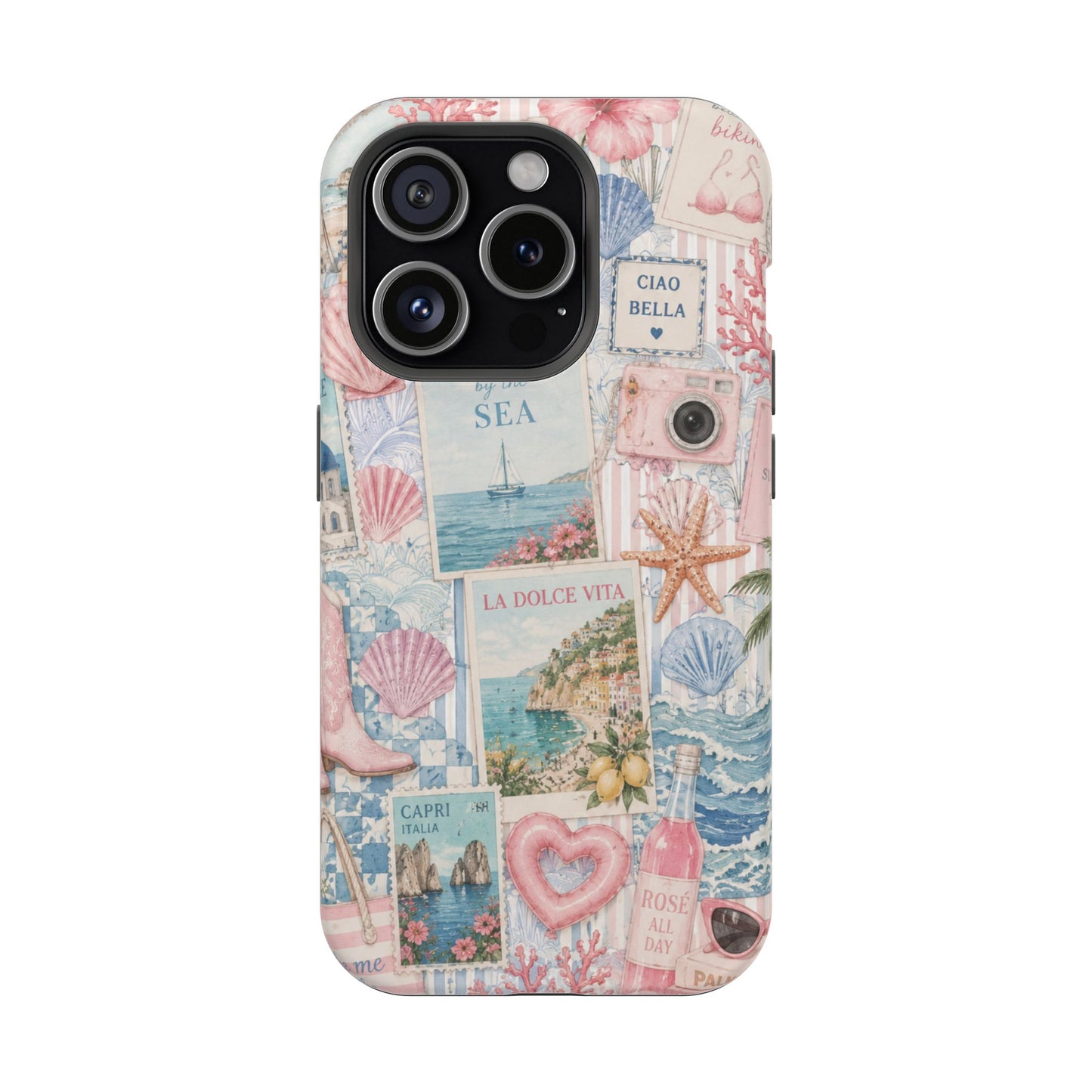 Pink Coastal Summer Phone Case