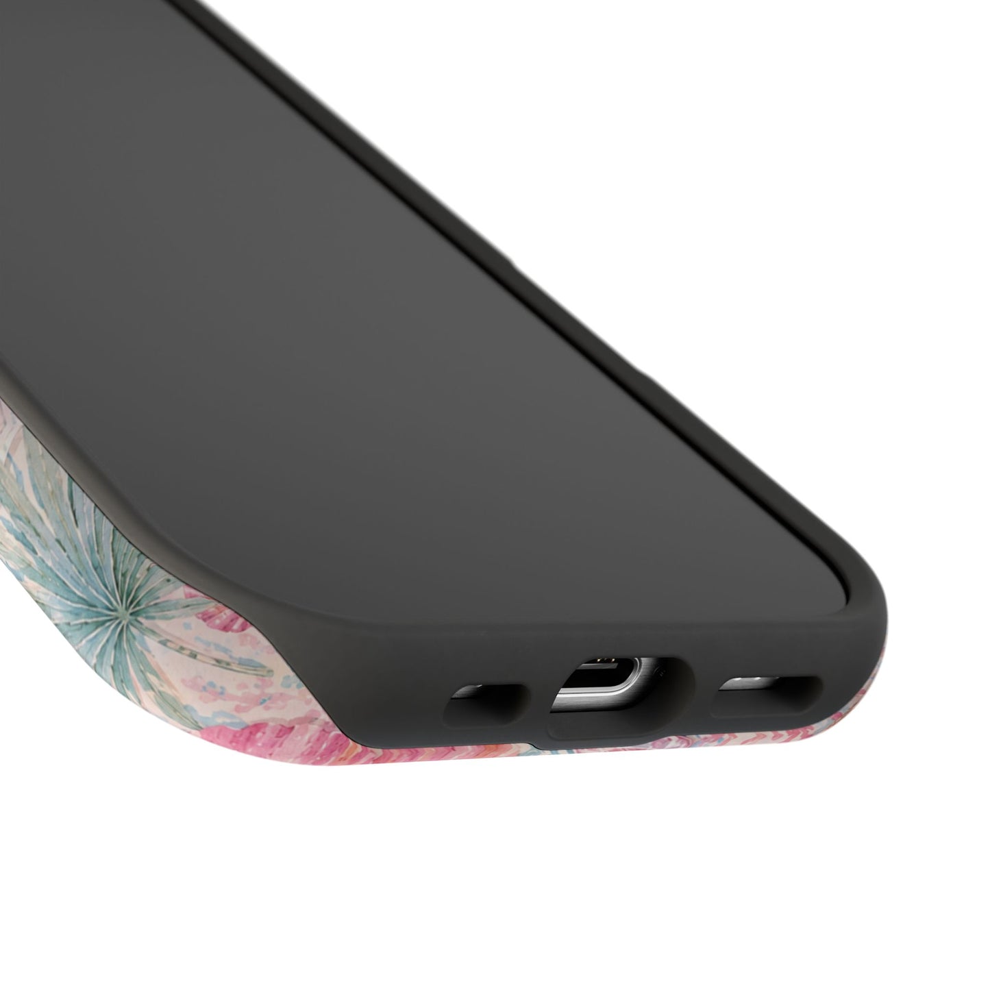 Pink Coastal Collage Phone Case