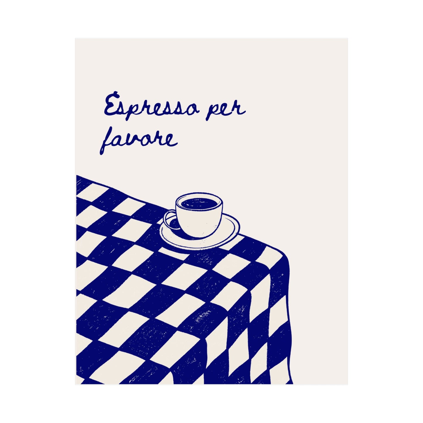 Espresso per favore | Italian Café Wall Art