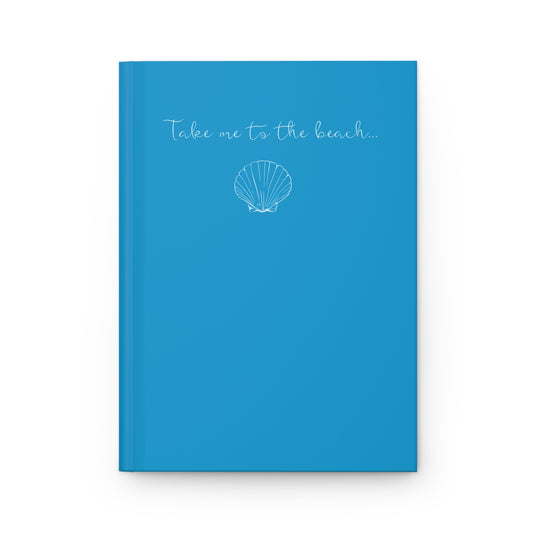 Take Me to the Beach | Coastal Blue Notebook