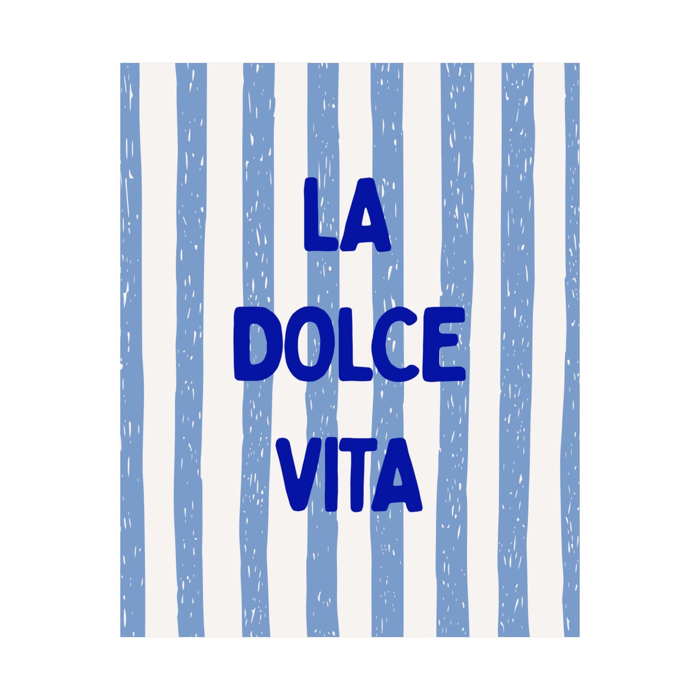 La Dolce Vita Print | Italian Quote Wall Art