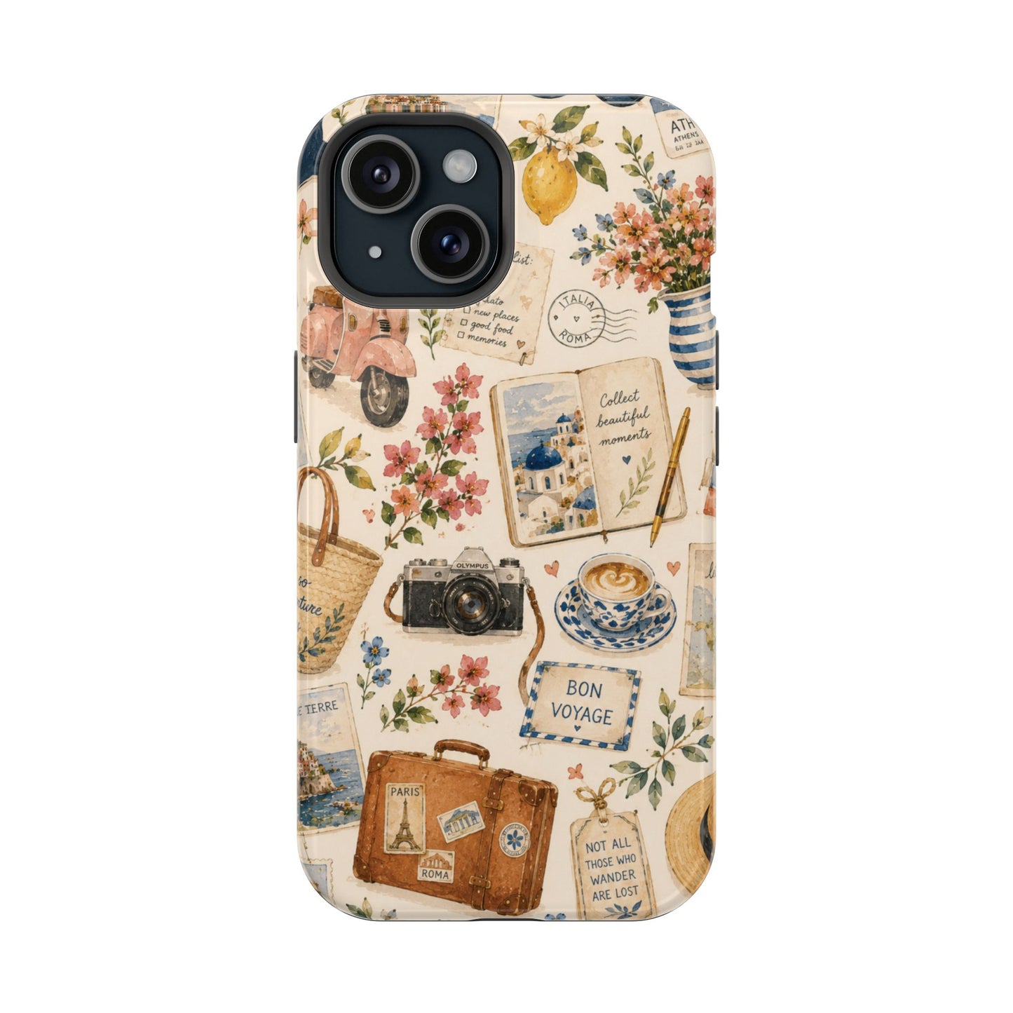 European Summer Collage Phone Case