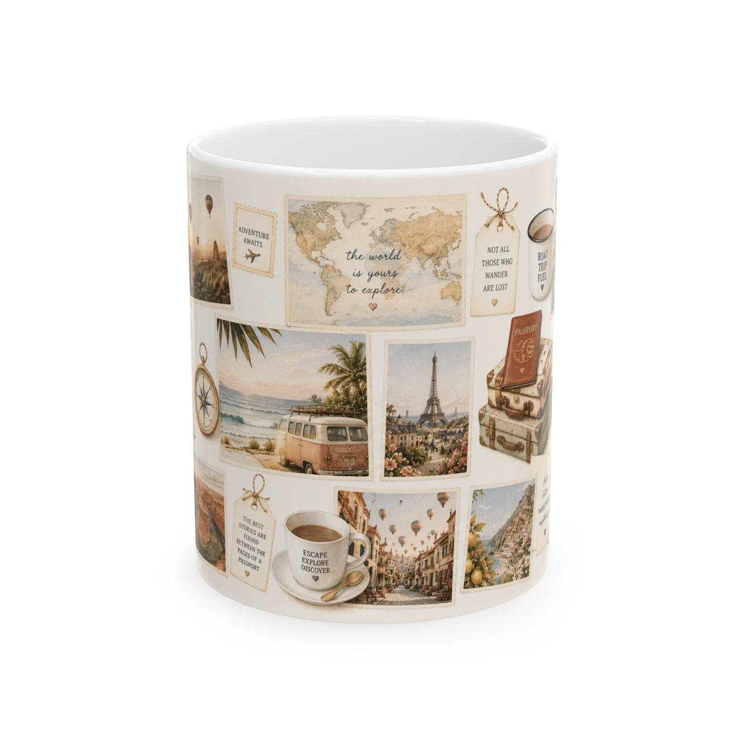 Adventure Travel Coffee Mug