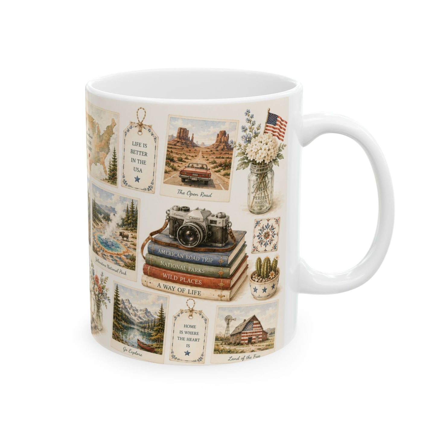 America Coffee Mug
