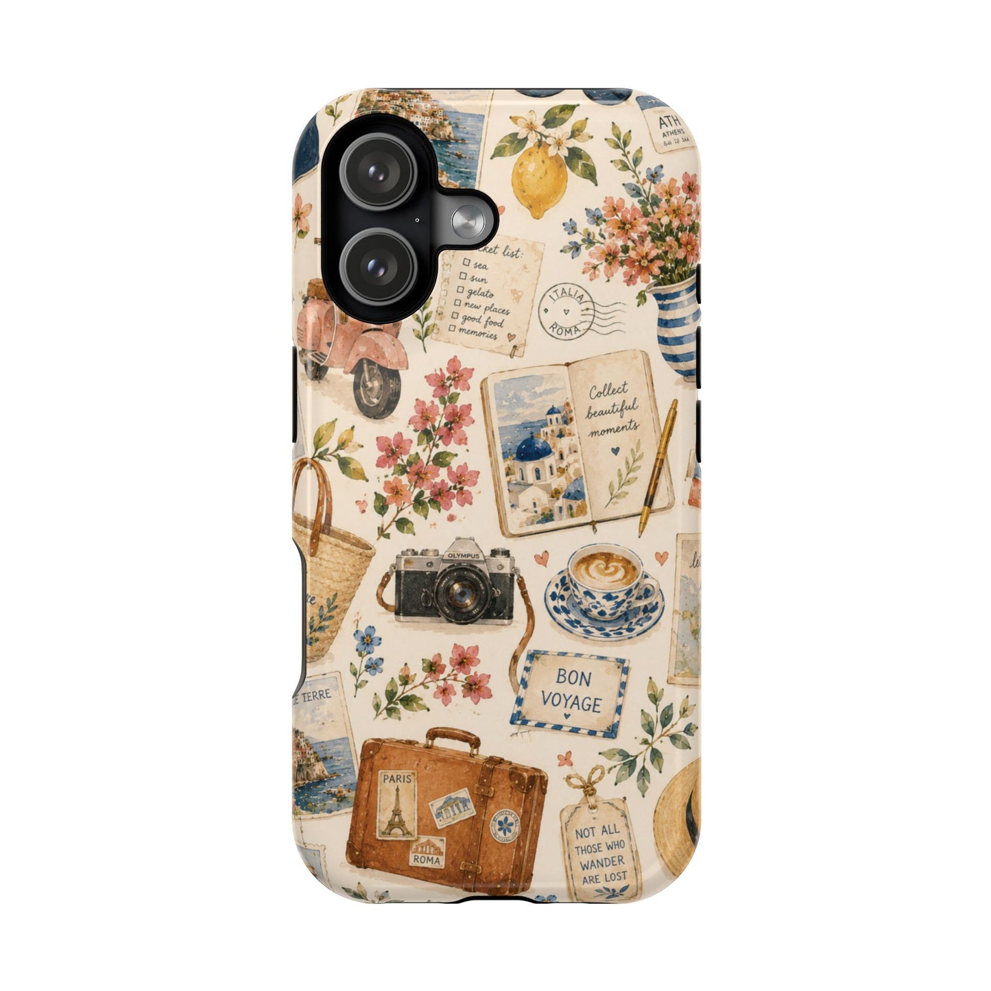 European Summer Collage Phone Case