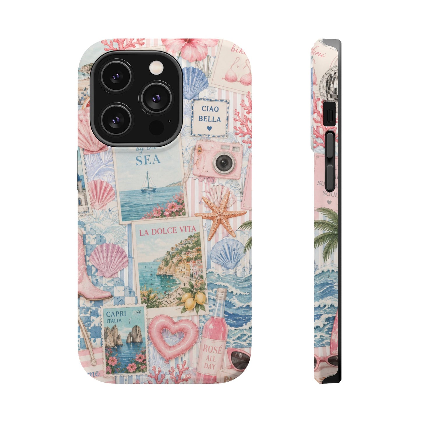 Pink Coastal Summer Phone Case