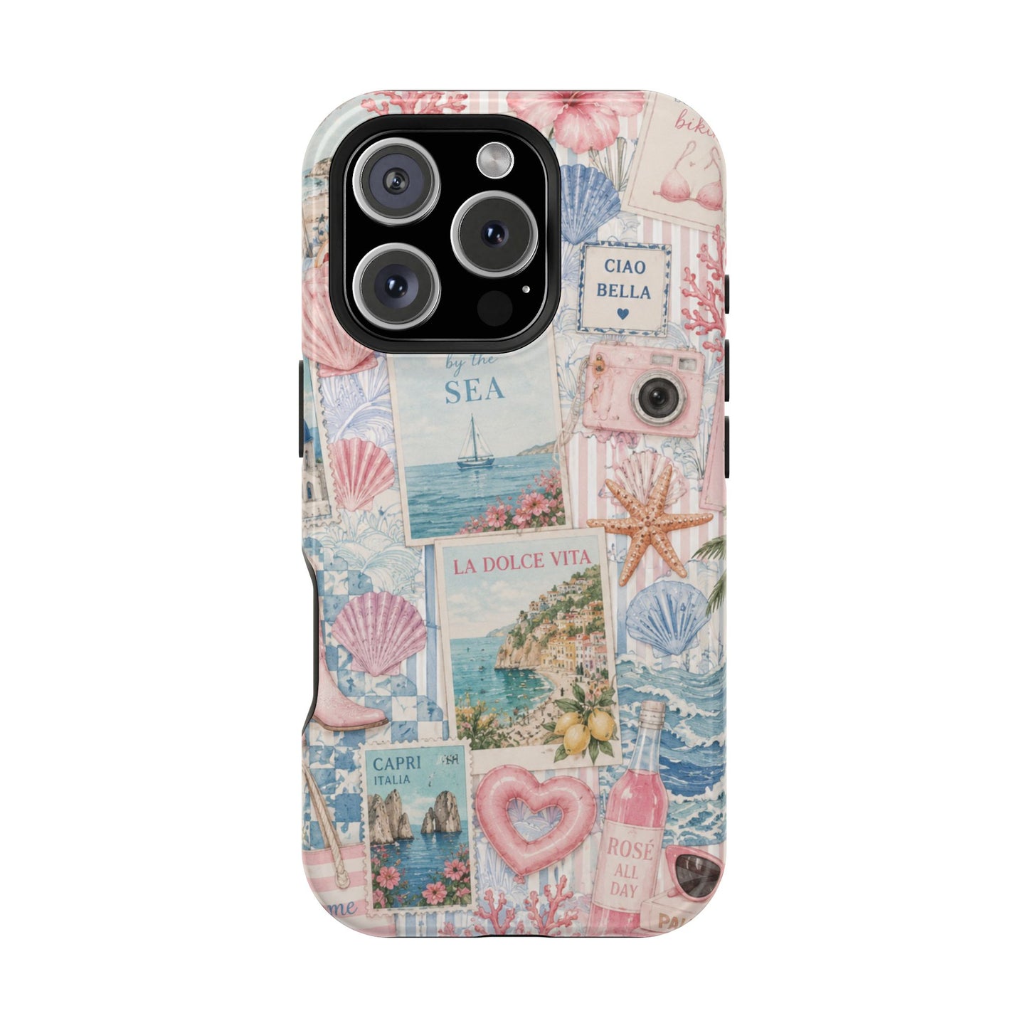 Pink Coastal Summer Phone Case
