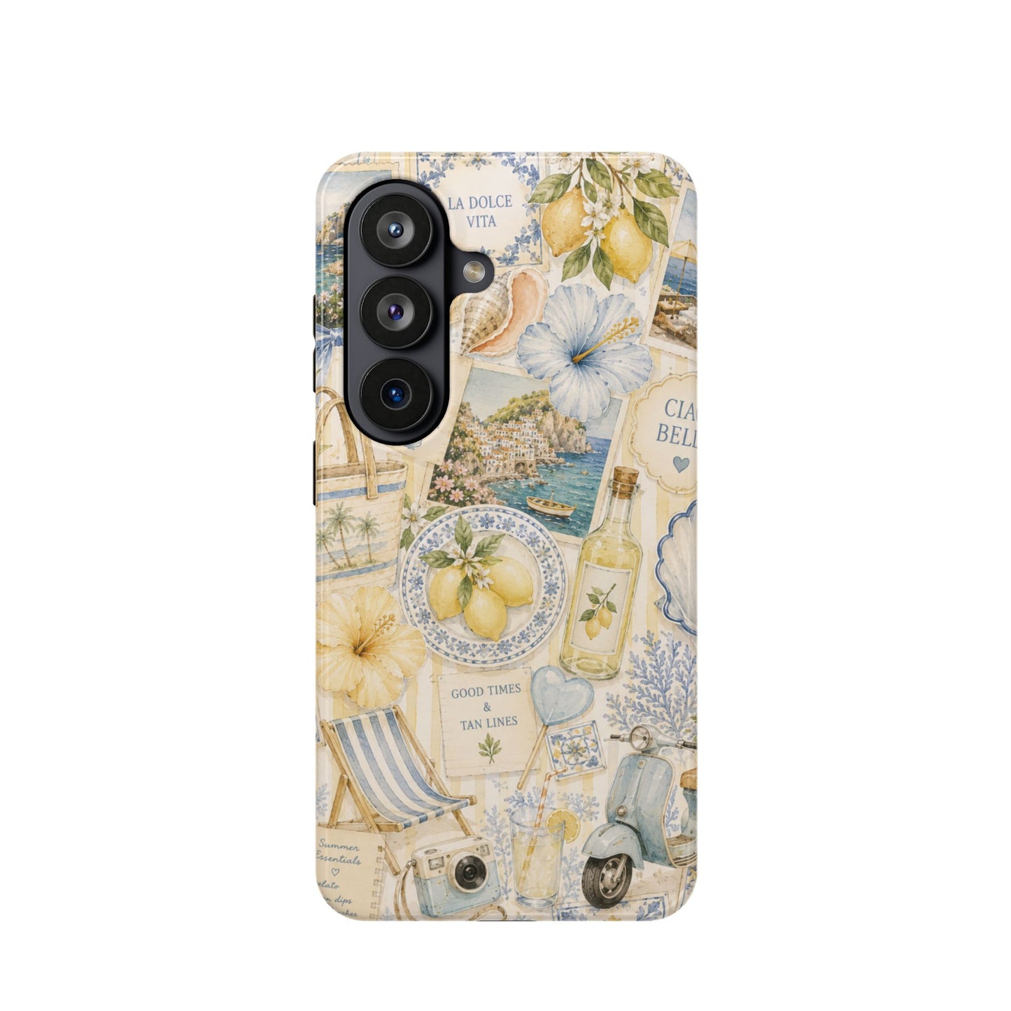 Italian Summer Collage Phone Case