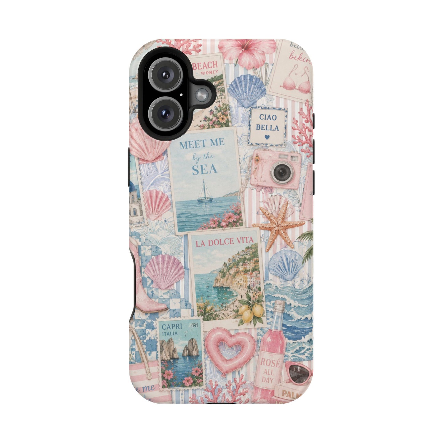 Pink Coastal Summer Phone Case