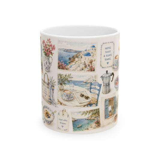 Greece Coffee Mug