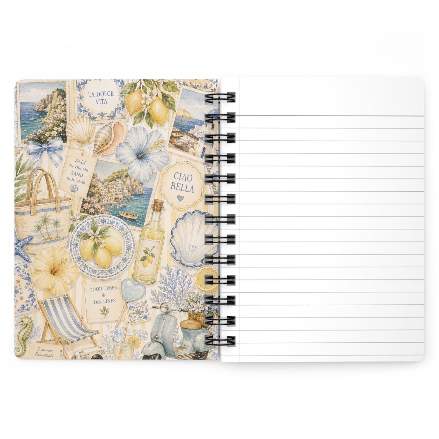 Mediterranean Lemon & Coastal Travel Journal
