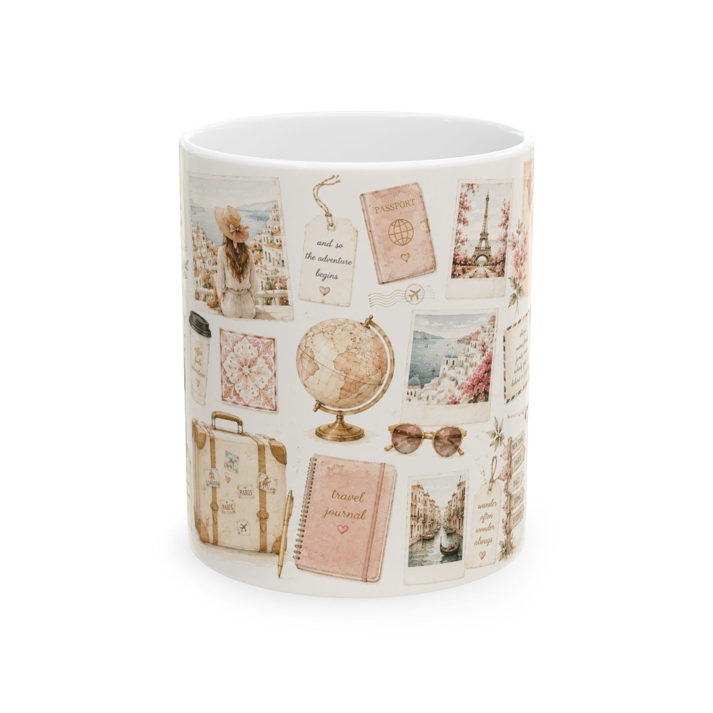 Travel Girl Coffee Mug